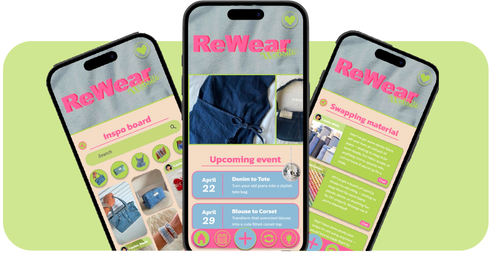 blok met project rewear